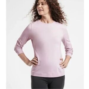 Athleta Outbound Long Sleeve Top
Shasta Light Purple 1x